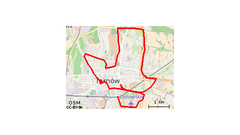 Objazdówka-Tarnów ( na północ )