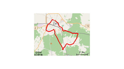 Żary dom - Kunice-Zielony Las-Żary dom