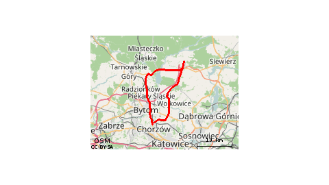 Chorzów - Pyrzowice (Lotnisko) - Chorzów