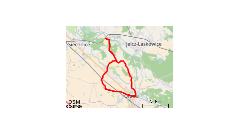 Oława - Kotowice - Marcinkowice - Oława