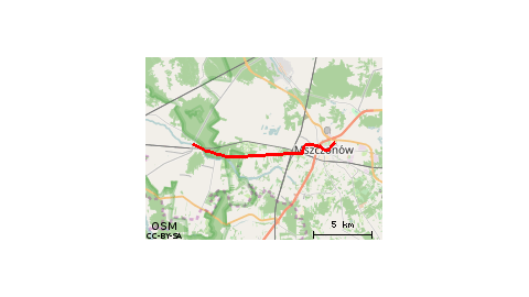 Puszcza Mariańska - Mszczonów