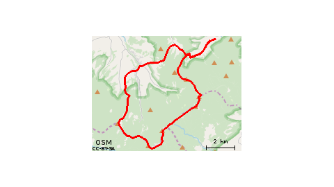 Ponikiew Potrójna Czarny Groń Leskowiec Ponikiew