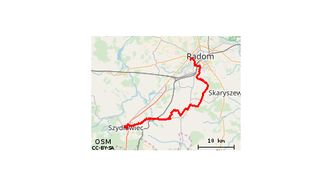 08.07.2018 10:19 13:50 Szydłowiec przez Wierzbica CoZaJazda 