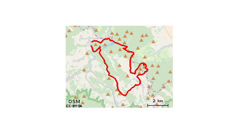 czerwon Walim on GPSies.com