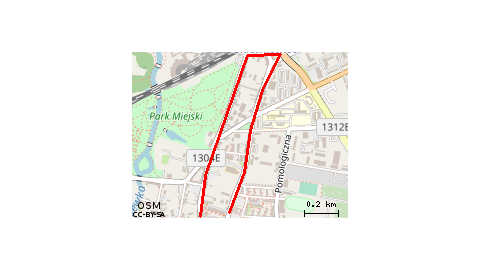 Moja trasa (2019-03-23, 08:30)