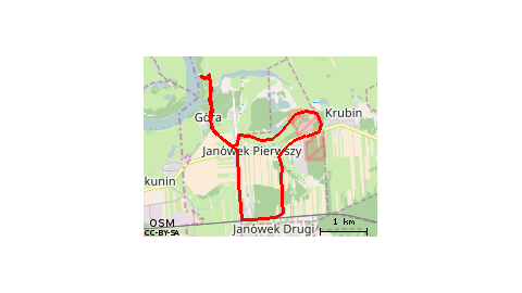 Janówek-Góra-Narew-Janówek