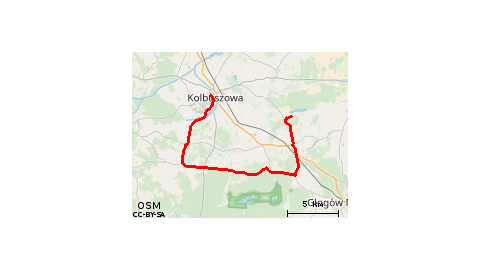 Kolbuszowa - Poręby Kupieńskie - Kłapówka