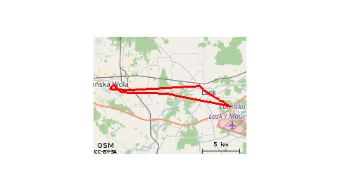 Zduńska Wola-Łask-Zduńska Wola