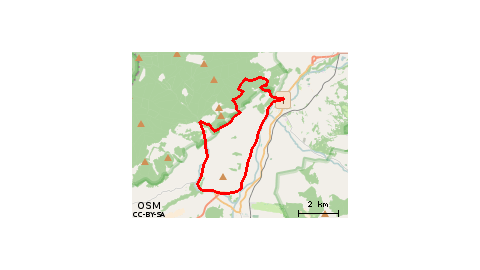 Węg. Górka - Barania - Kamesznica