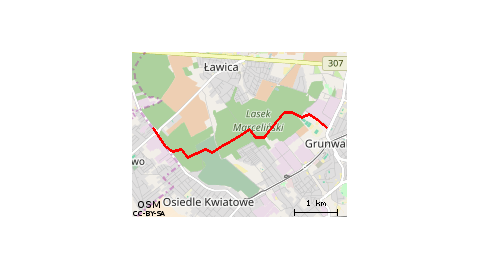 Park Rozrywki Rodzinka przez Lasek Marce