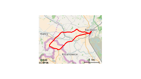 Racibórz-Sudice-Grudczanki-Racibórz