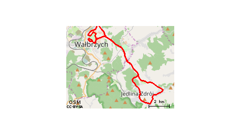 Wałbrzych - Olszyniec - Jedlina Zdrój