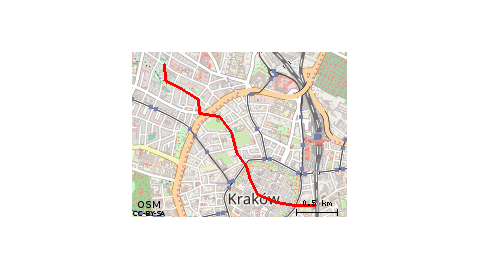 mazowiecka - kopernika 25 minut