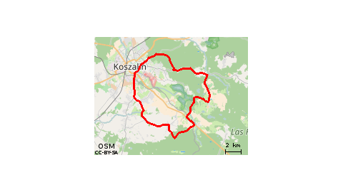 Koszalin - Cewlino - Manowo - Maszkowo