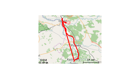 Dęblin - Kazimierz Dolny