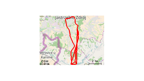 Jastrzębie Zdrój- Zebrzydowice Zamek