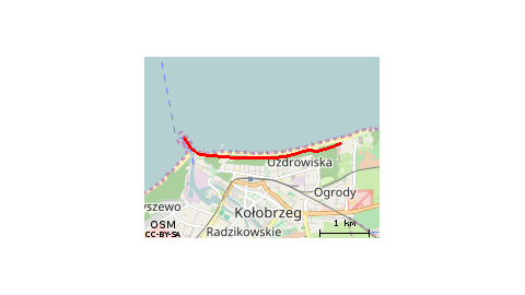 Kołobrzeg  - Kołobrzeg falochron