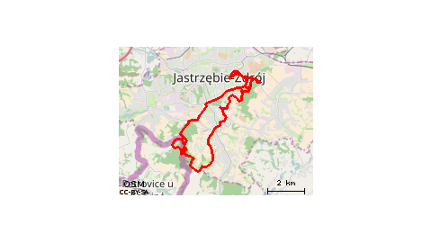 Bike Atelier MTB Maraton 2017 - Jastrzębie-Zdrój - HOBBY / FAMILY on GPSies.com