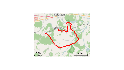 Cegłów - Niebieski Szlak PTTK - Mrozy