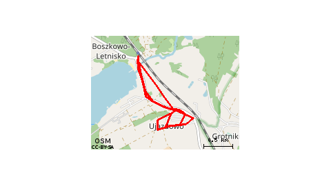 Boszkowo-Letnisko - PKP - Ujazdowo - Boszkowo-Letnisko - Ujazdowo 