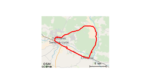 Ruda Kościelna-Ostrowiec Św.-Ruda Kościelna