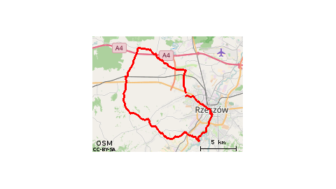 Rzeszów-Buguchwała-Trzciana-Rudna Mała