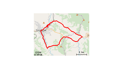 Biała Niżna - Ropa - Grybów