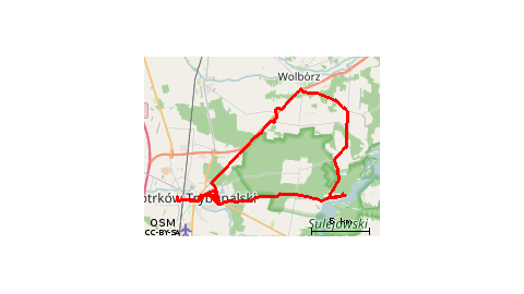 Piotrków Trybunalski - Zalew Sulejowski