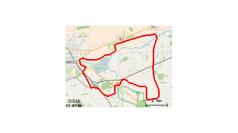 Łowicz - Bednary - Kompina