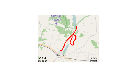 Giewartów-Słupca-Marcewo-Giewartów 