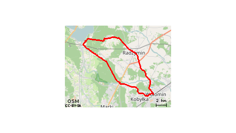 Wołomin-Białobrzegi-Wołomin