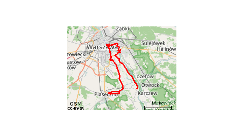 Praga - Wal Zawad- Konstancin Jeziorna