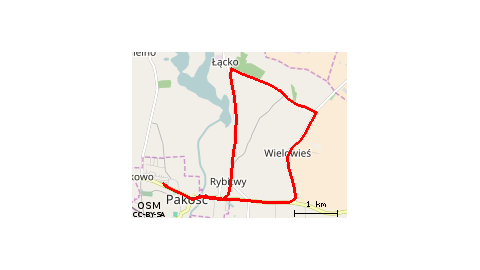 Pakość- Łącko- Wielowieś