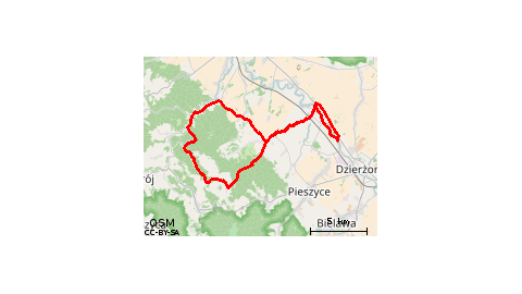 Nowizna - Glinno - Bystrzyca - Nowizna