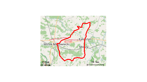 Mińsk Mazowiecki - Mrozy - Jakubów
