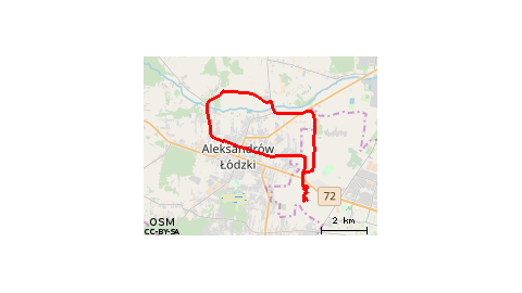 Zimna Woda - Księstwo - Ruda-Bugaj