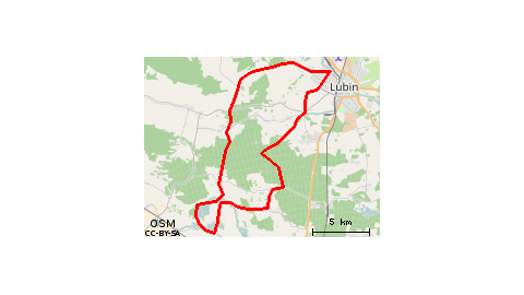 Z Lubina do Niedźwiedzic