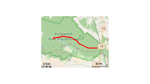 Rolki Kozłowska Lasy