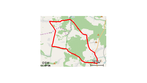 Milicz - Szkaradowo - Milicz