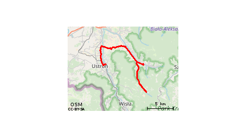 Ustroń do BRENNY LEŚNICY I do USTRONIA 