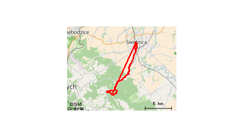 Świdnica-Zagórze-Świdnica z K i R