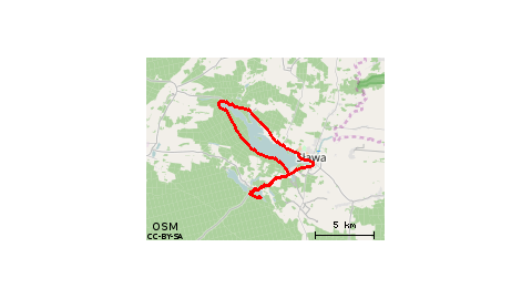 20.07.1999. Wokół Jeziora Sławskiego