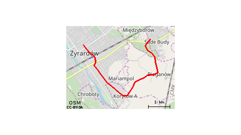 Żyrardów  - Budy Sade