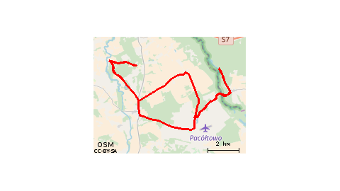 Kalwa - Pacółtówko - Czarci Jar - Kalwa