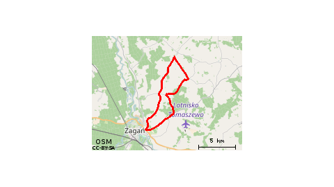 Żagań - Jabłonów - Żagań