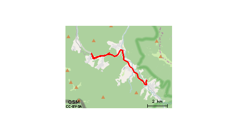 Przysłup - Wodospad Ostrowskich
