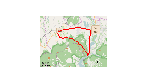 Kozy -Szlak niebieski- Kozy