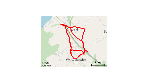 Boszkowo-Letnisko - Włoszakowice - Grotniki - Boszkowo-Letnisko - Włoszakowice - Grotniki - Boszkowo-Letnisko 