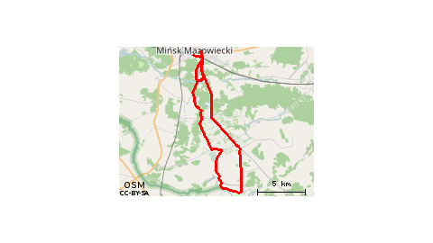 Mińsk Mazowiecki-Dolina Bobrów-Mińsk Maz