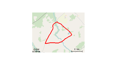 Modrzewiec-Łęgi-Jezierzyce-Lipie-Modrzewiec